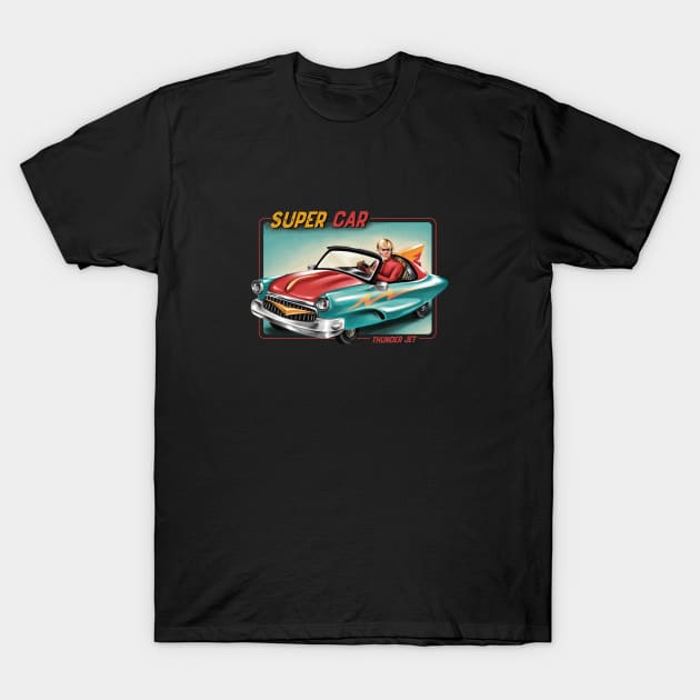 Super Car Thunder Jet T-Shirt by Dandy18